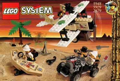 LEGO Adventurers 2879 Desert Expedition set