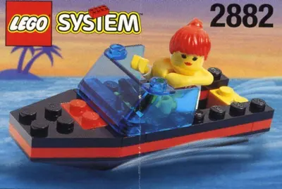 LEGO Town 2882 Speedboat set