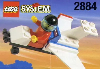 LEGO Town 2884 Microlight set