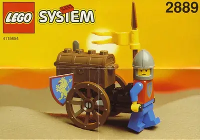 LEGO Castle 2889 Treasure Cart set