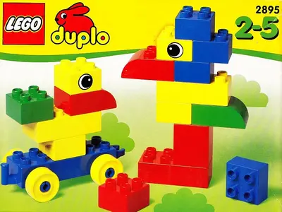 LEGO DUPLO 2895 Rooster on Wheels set