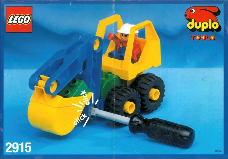 LEGO DUPLO 2915 Mini Digger set