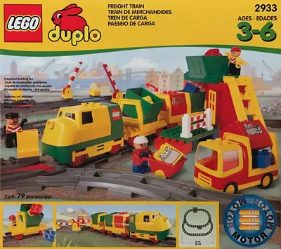 LEGO DUPLO 2933 Deluxe Train Set with Motor set