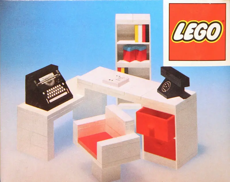 LEGO Homemaker 295 Secretary's desk set