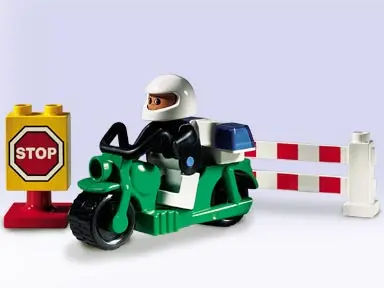 LEGO DUPLO 2971 Action Policebike set