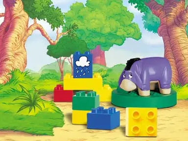 LEGO DUPLO 2977 Eeyore and the Little Raincloud set