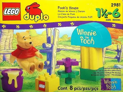 LEGO DUPLO 2981 Pooh and his Honeypot set