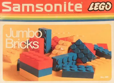 LEGO Samsonite 300 Jumbo Bricks set