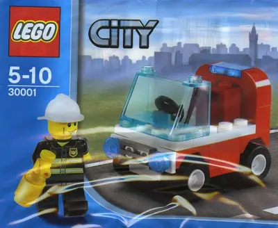 LEGO City 30001 Fireman's Car set