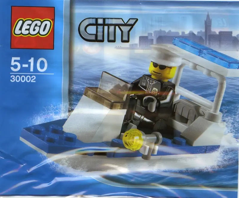 LEGO City 30002 Police Boat set