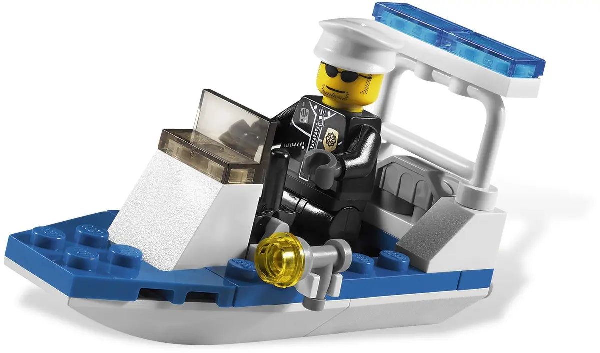 LEGO City 30002 Police Boat set, image 2