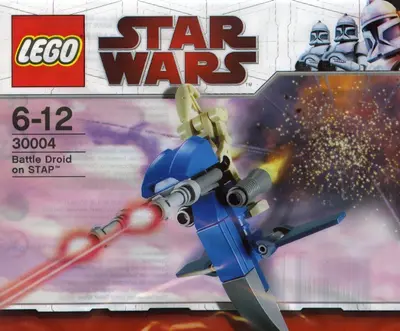 LEGO Star Wars 30004 Battle Droid on STAP set