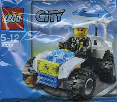 LEGO City 30013 Police Buggy set