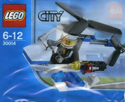 LEGO City 30014 Police Helicopter set