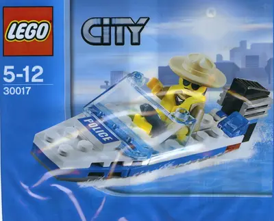 LEGO City 30017 Police Boat set