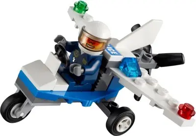 LEGO City 30018 Police Microlight set, image 2