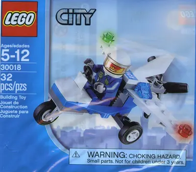 LEGO City 30018 Police Microlight set