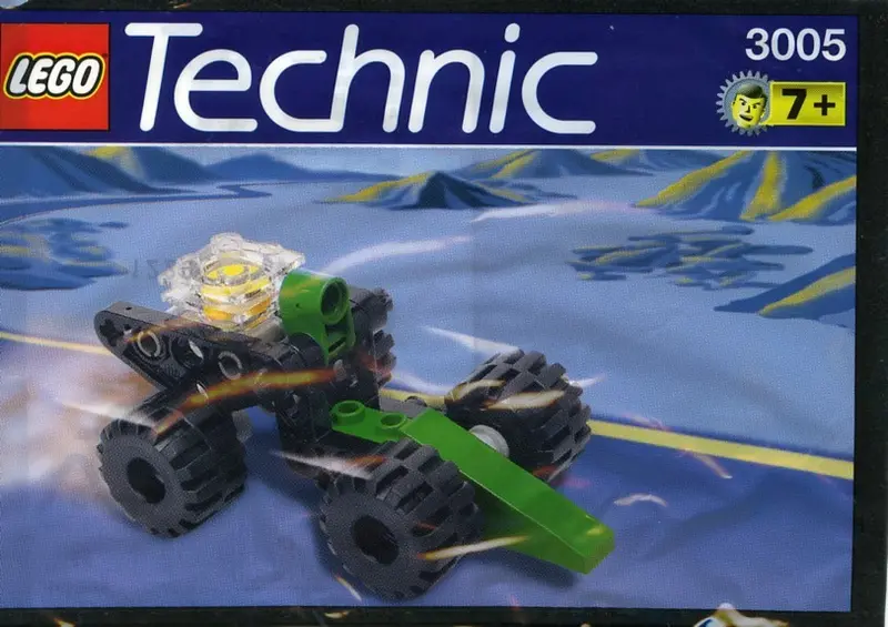 LEGO Technic 3005 Piston Car set