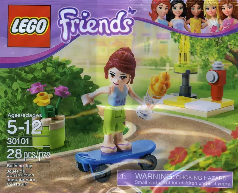 LEGO Friends 30101 Mia's Skateboard set