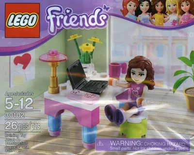 LEGO Friends 30102 Desk set