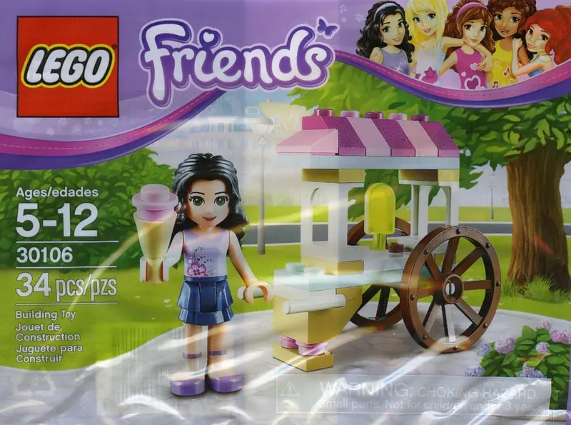 LEGO Friends 30106 Ice Cream Stand set