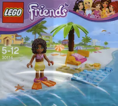 LEGO Friends 30114 Andrea's Beach Lounge set
