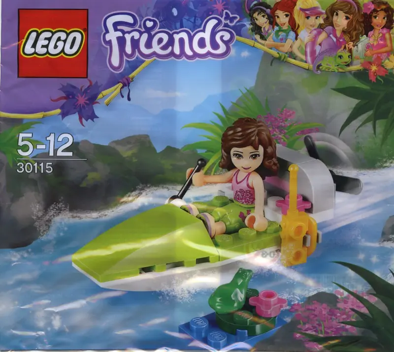 LEGO Friends 30115 Jungle Boat set