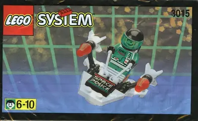 LEGO Space 3015 Space Police Car set