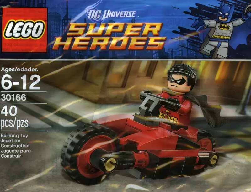 LEGO DC Comics Super Heroes 30166 Robin and Redbird Cycle set
