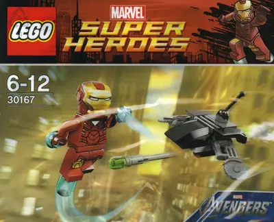 LEGO Marvel Super Heroes 30167 Iron Man vs. Fighting Drone set