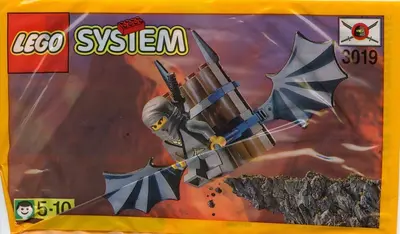 LEGO Castle 3019 Ninpo Big Bat set