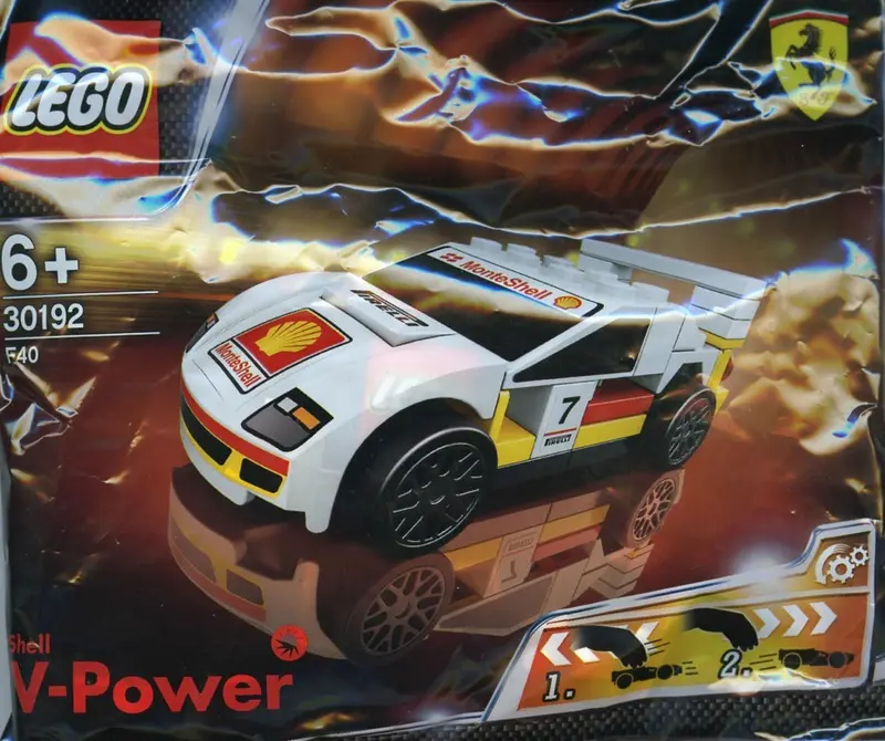 LEGO Racers 30192 F40 set