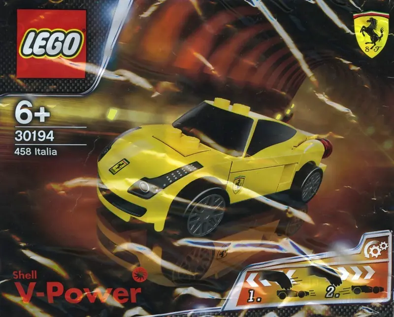 LEGO Racers 30194 458 Italia set