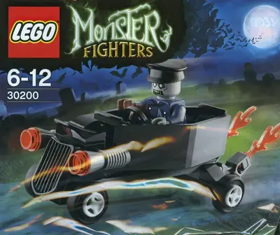 LEGO Monster Fighters 30200 Zombie chauffeur coffin car set