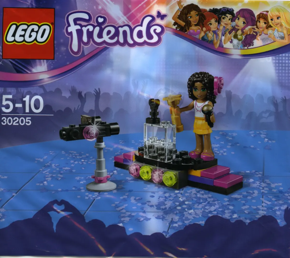 LEGO Friends 30205 Pop Star Red Carpet set