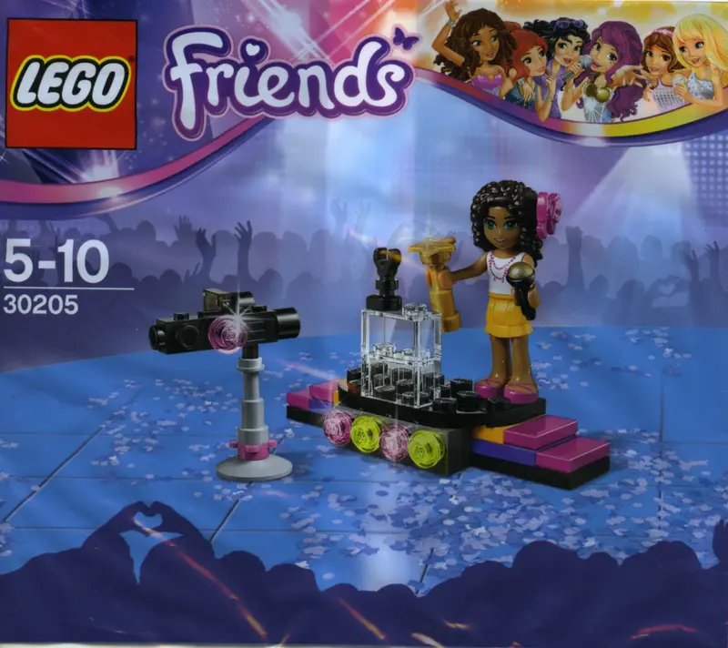 LEGO Friends 30205 Pop Star Red Carpet set