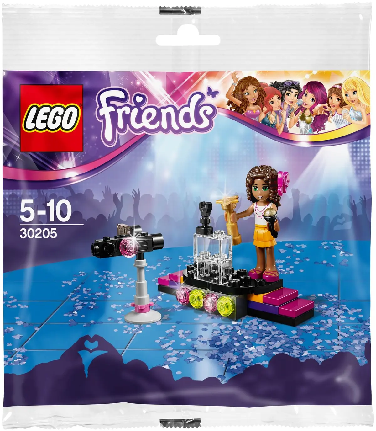 LEGO Friends 30205 Pop Star Red Carpet set, image 2