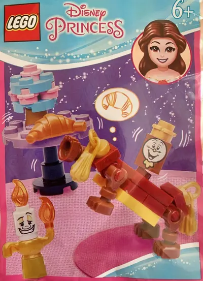 LEGO Disney 302105 Lumiere, Cogsworth and Sultan set