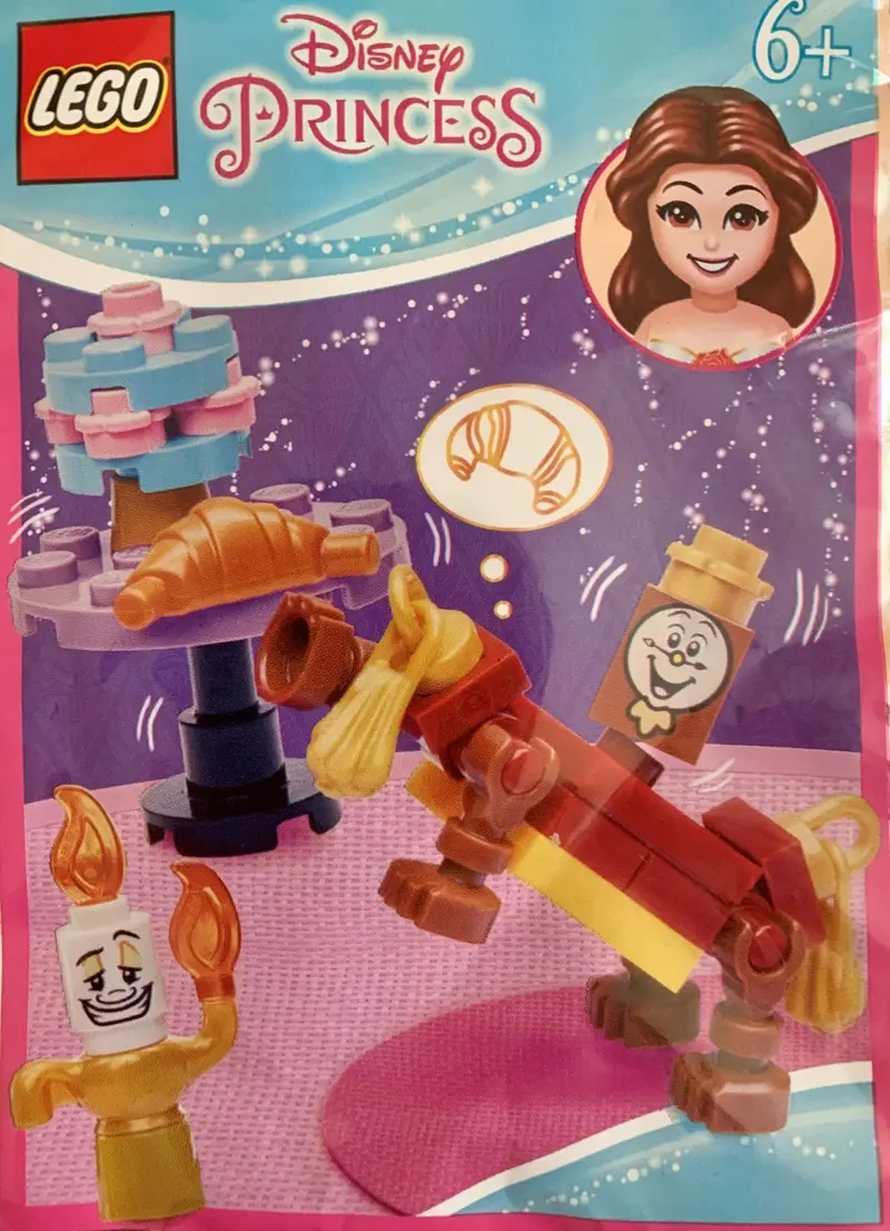 LEGO Disney 302105 Lumiere, Cogsworth and Sultan set