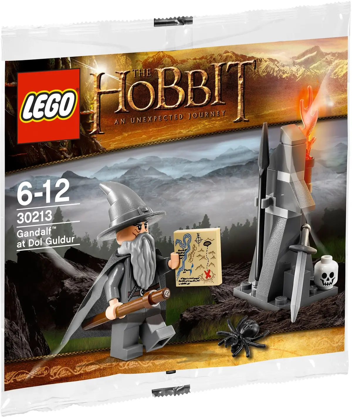 LEGO The Hobbit 30213 Gandalf at Dol Guldur set, image 2