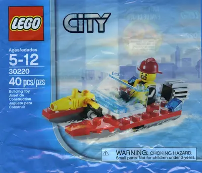 LEGO City 30220 Fire Speedboat set