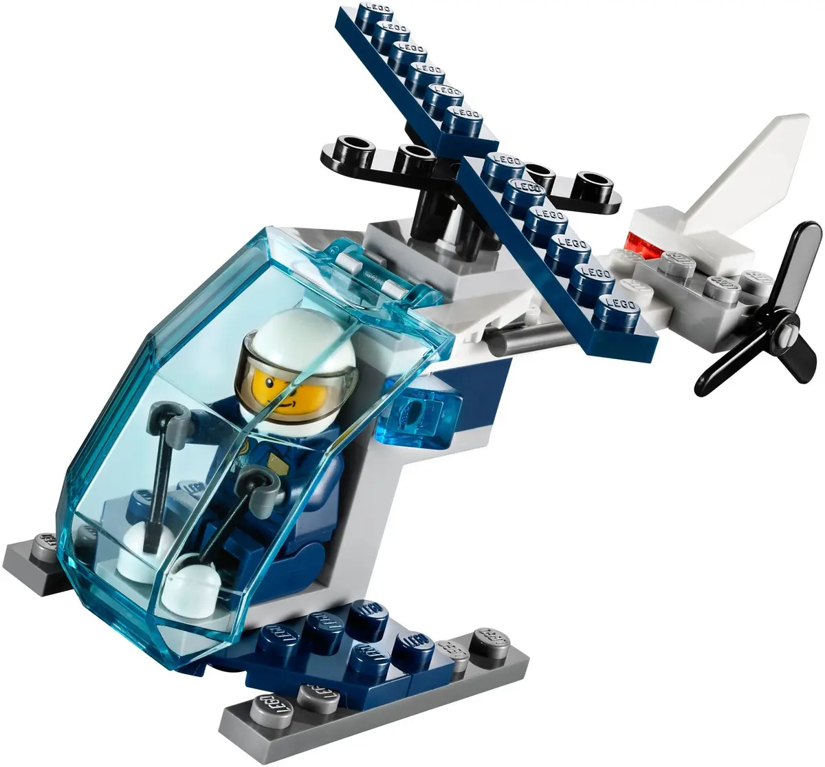 LEGO City 30222 Police Helicopter set, image 3