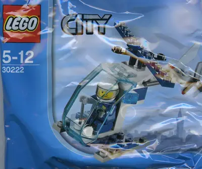 LEGO City 30222 Police Helicopter set