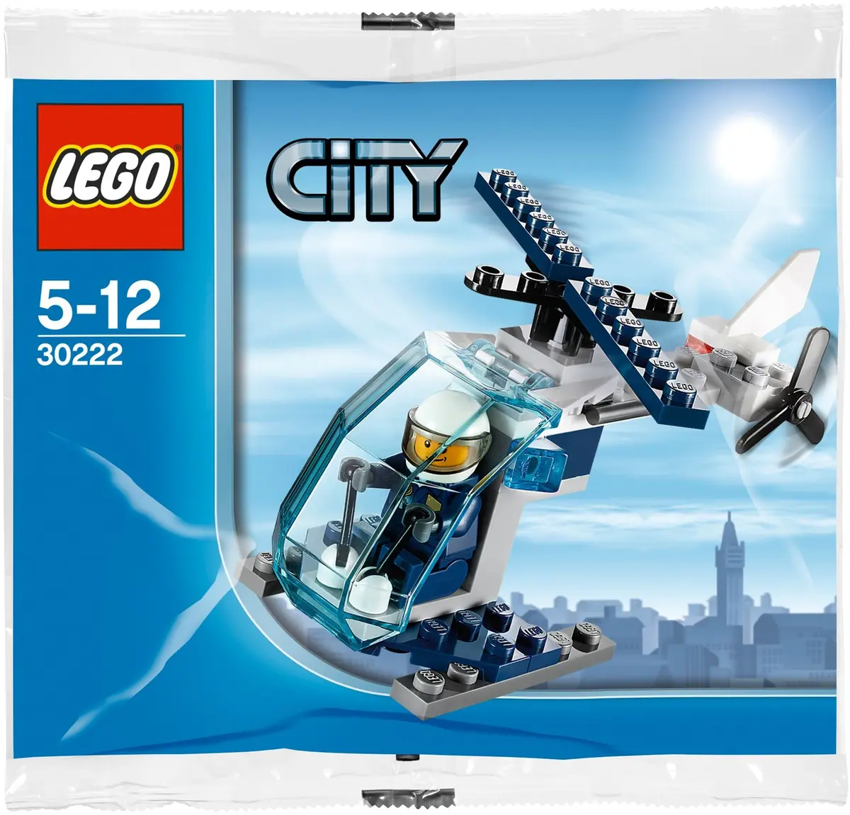 LEGO City 30222 Police Helicopter set, image 2