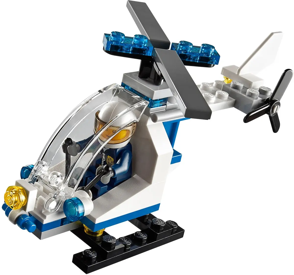 LEGO City 30226 Police Helicopter set, image 3