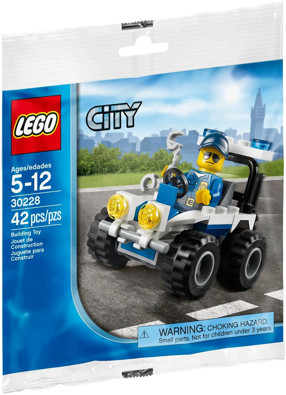 LEGO City 30228 Police ATV set, image 2