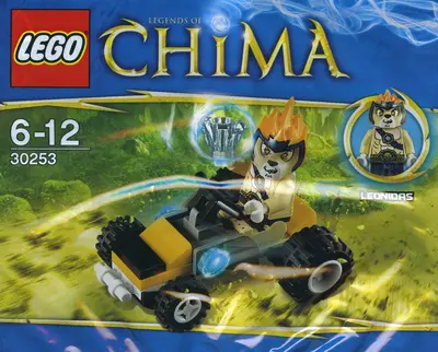LEGO Legends of Chima 30253 Leonidas' Jungle Dragster set