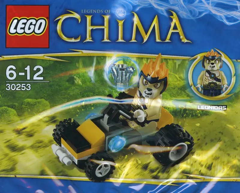 LEGO Legends of Chima 30253 Leonidas' Jungle Dragster set