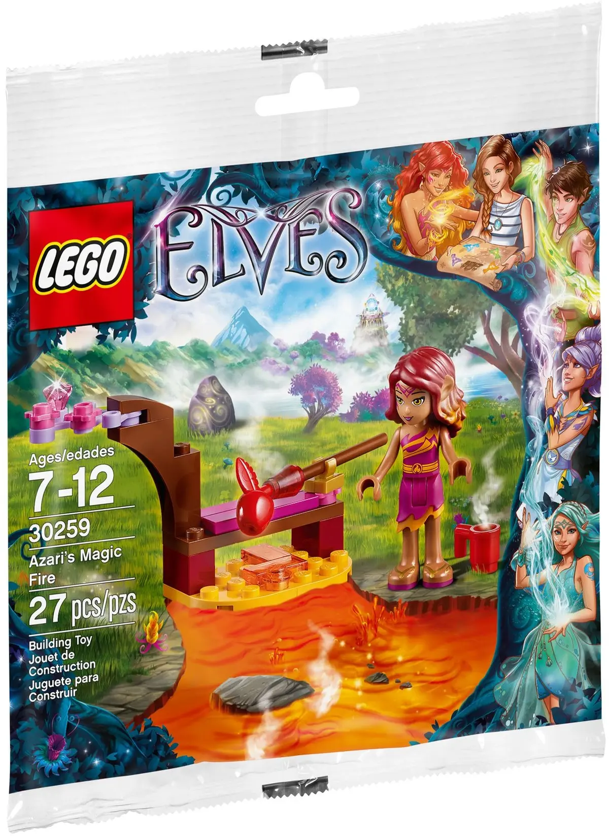 LEGO Elves 30259 Azari's Magic Fire set, image 2