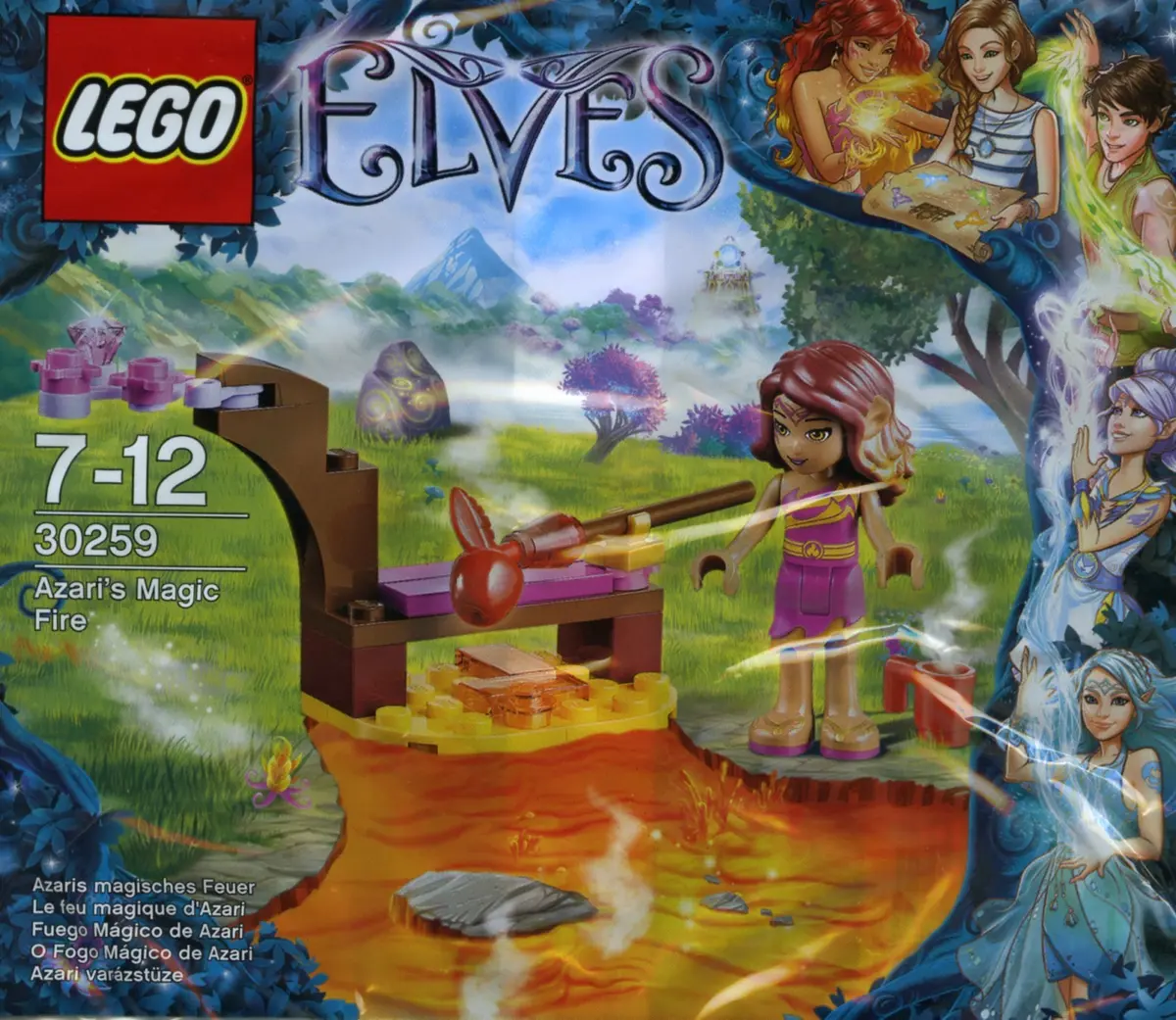 LEGO Elves 30259 Azari's Magic Fire set
